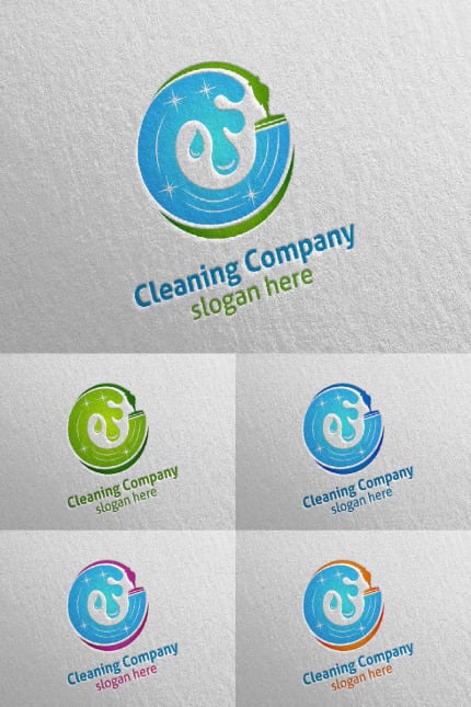 Template #90290 Logo Maid Webdesign Template - Logo template Preview