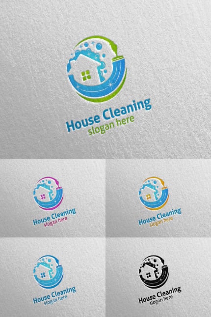 Template #90291 Logo Maid Webdesign Template - Logo template Preview