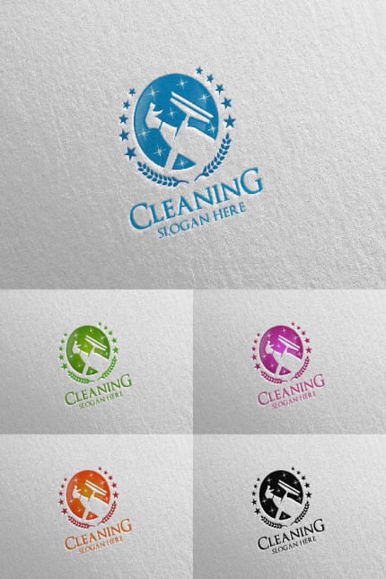 Kit Graphique #90293 Propreing Logo Divers Modles Web - Logo template Preview