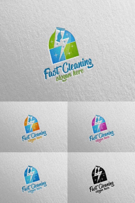 Template #90295 Logo Maid Webdesign Template - Logo template Preview