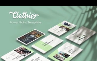 Clothie PowerPoint template