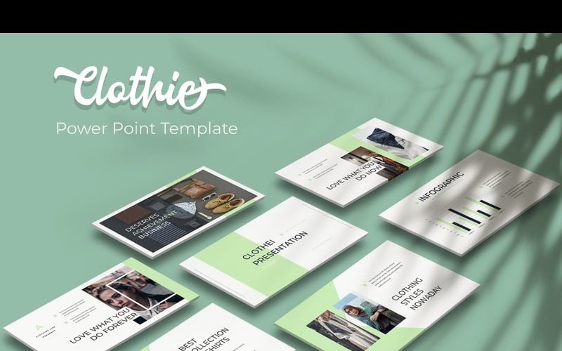 Clothie PowerPoint template PowerPoint Template