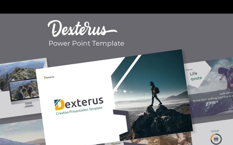 Dexterus PowerPoint template PowerPoint Template