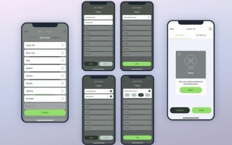 Create Services - Fans UI Elements