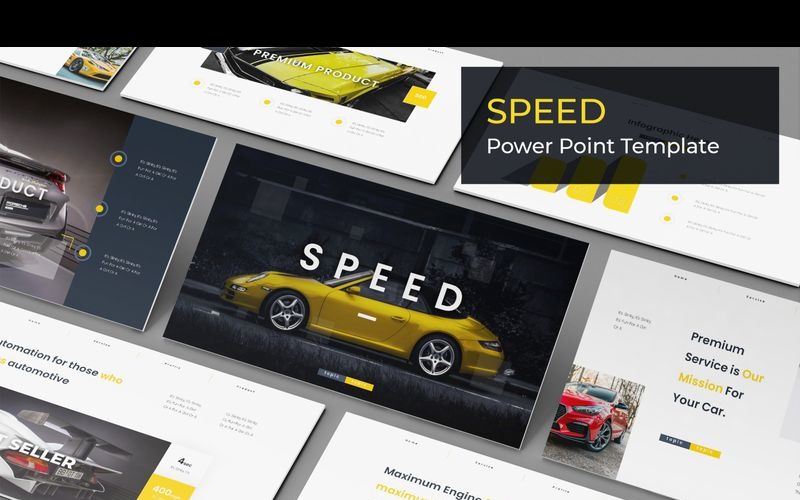 Speed PowerPoint template PowerPoint Template
