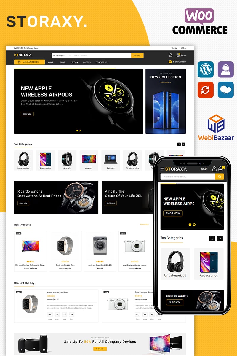 Storaxy WooCommerce Theme