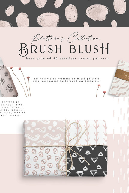 Template #90527 Blush Pattern Webdesign Template - Logo template Preview