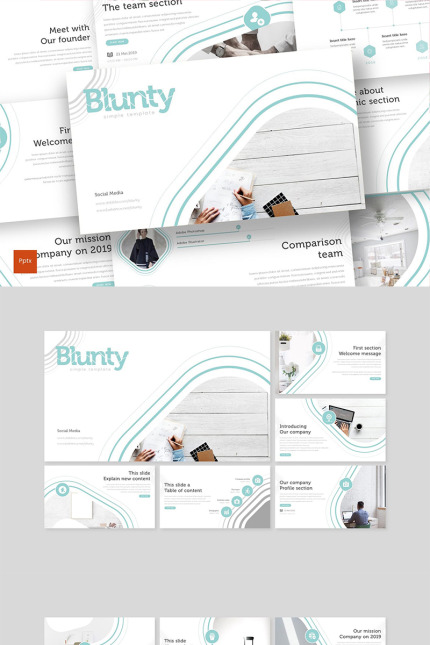 Template #90534 Creative Simple Webdesign Template - Logo template Preview