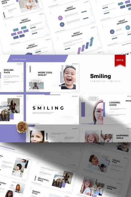 Template #90537 Happy Smile Webdesign Template - Logo template Preview