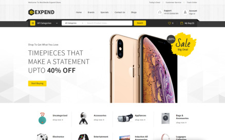 Expend - Multipurpose OpenCart Template