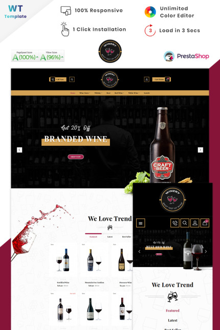 Template #90571 Grocery Food Webdesign Template - Logo template Preview