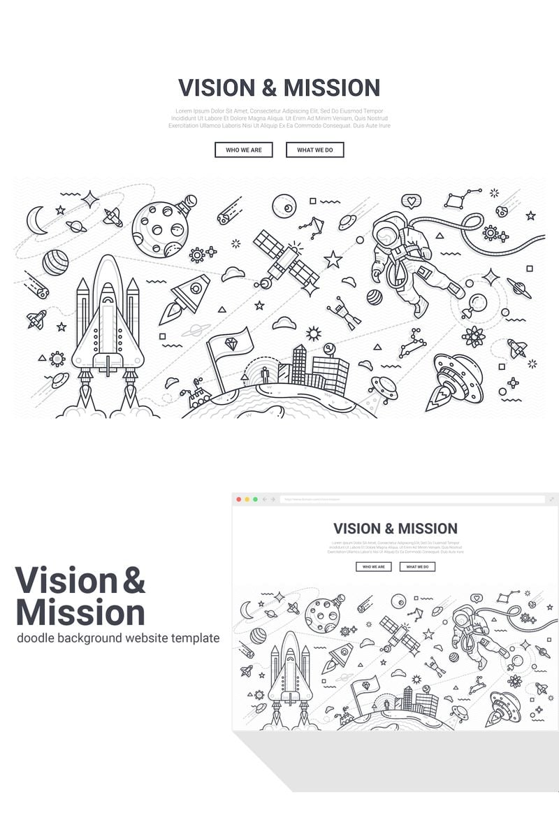 Background Doodle - Vision Mission #90576 - zrzut ekranu