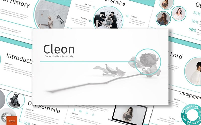 Cleon PowerPoint template PowerPoint Template