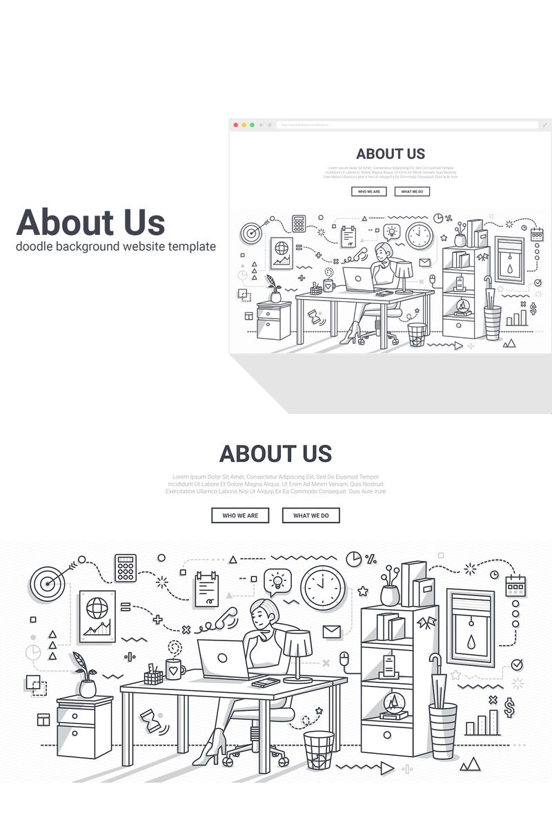 Doodle - About Us Background #90580 - Ekran resmi