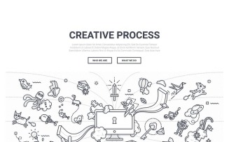 Doodle - Creative Process Background