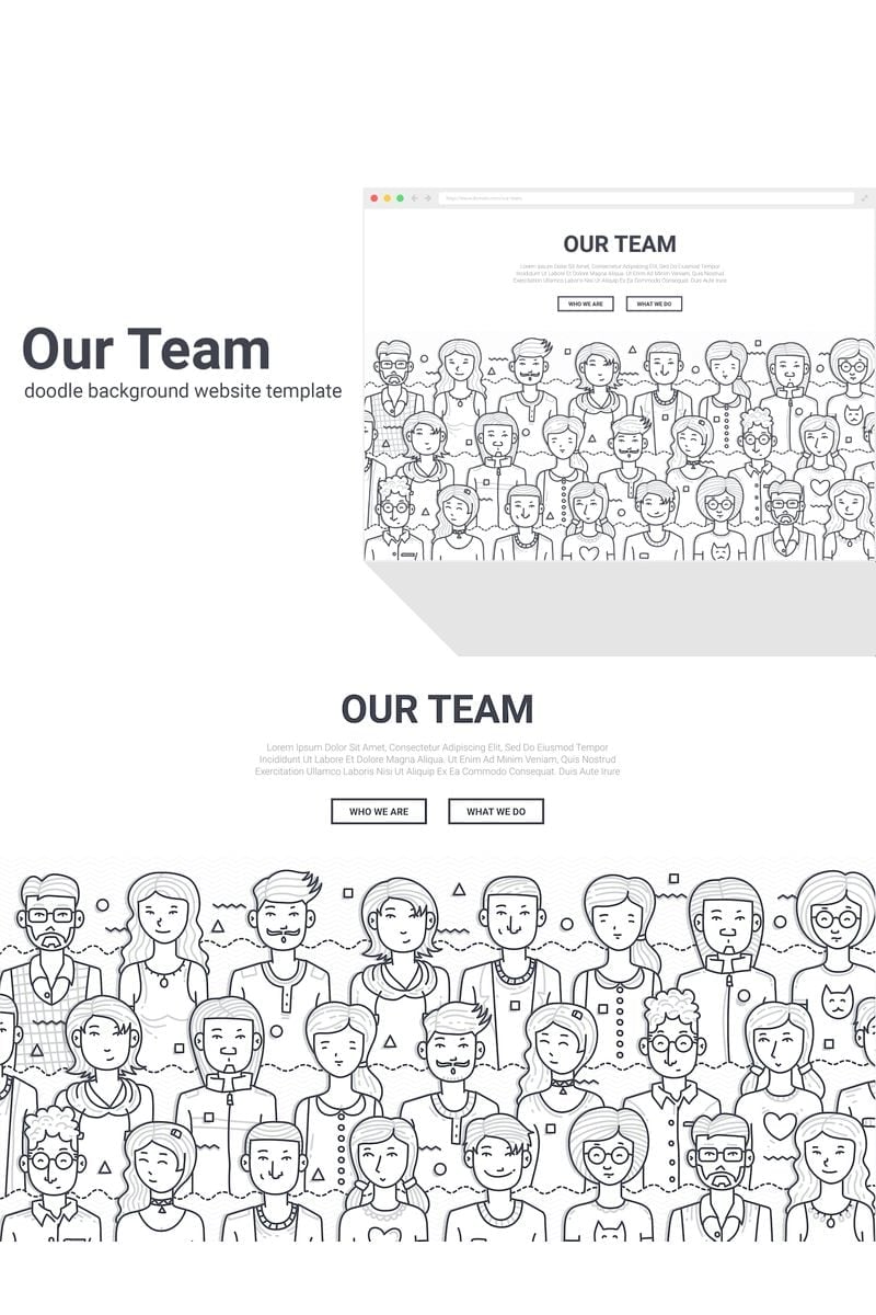 Doodle - Our Team Background №90578 - screenshot