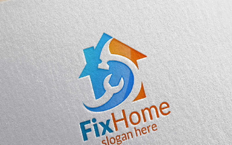 Fix Home 2 Logo Template