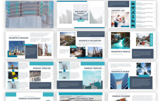 Homigo - Creative Building PowerPoint template