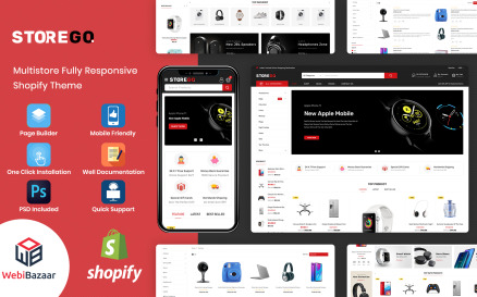 StoreGo - Multipurpose Premium Electronic Shopify Theme