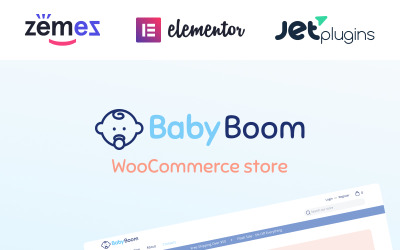 BabyBoom - Cute And Modern Baby WooCommerce Theme