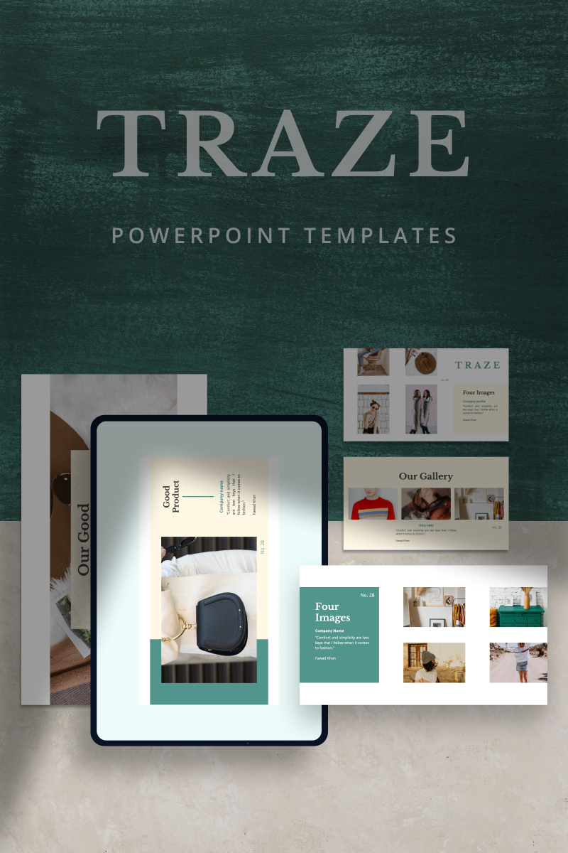 TRAZE - PowerPoint template