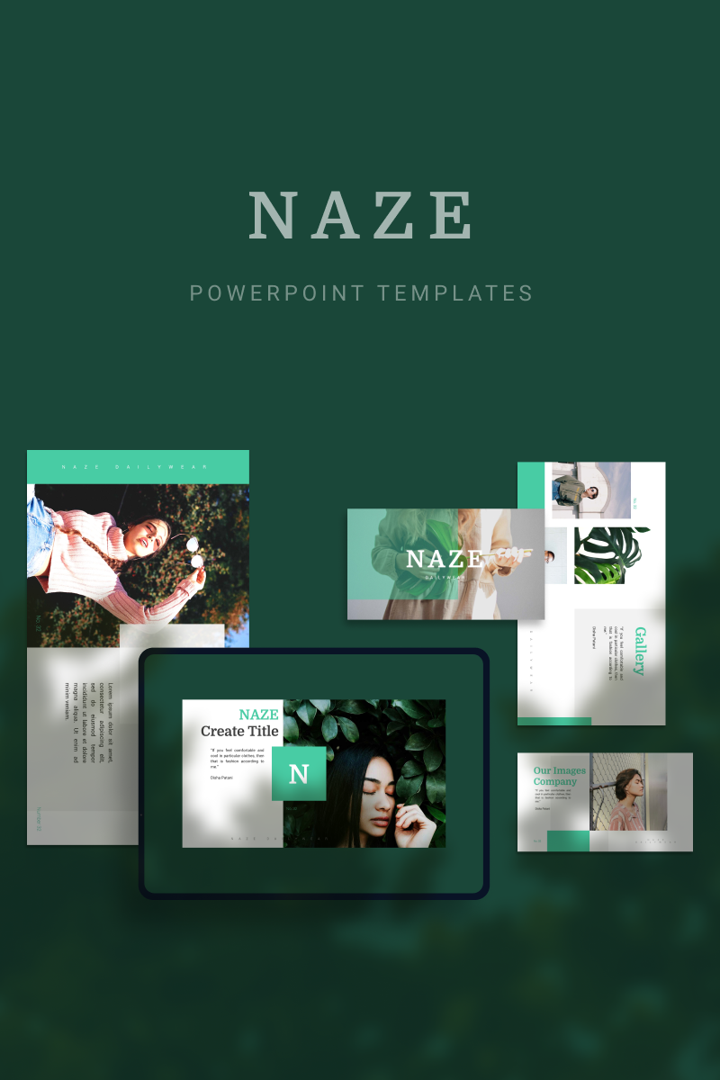 NAZE PowerPoint template