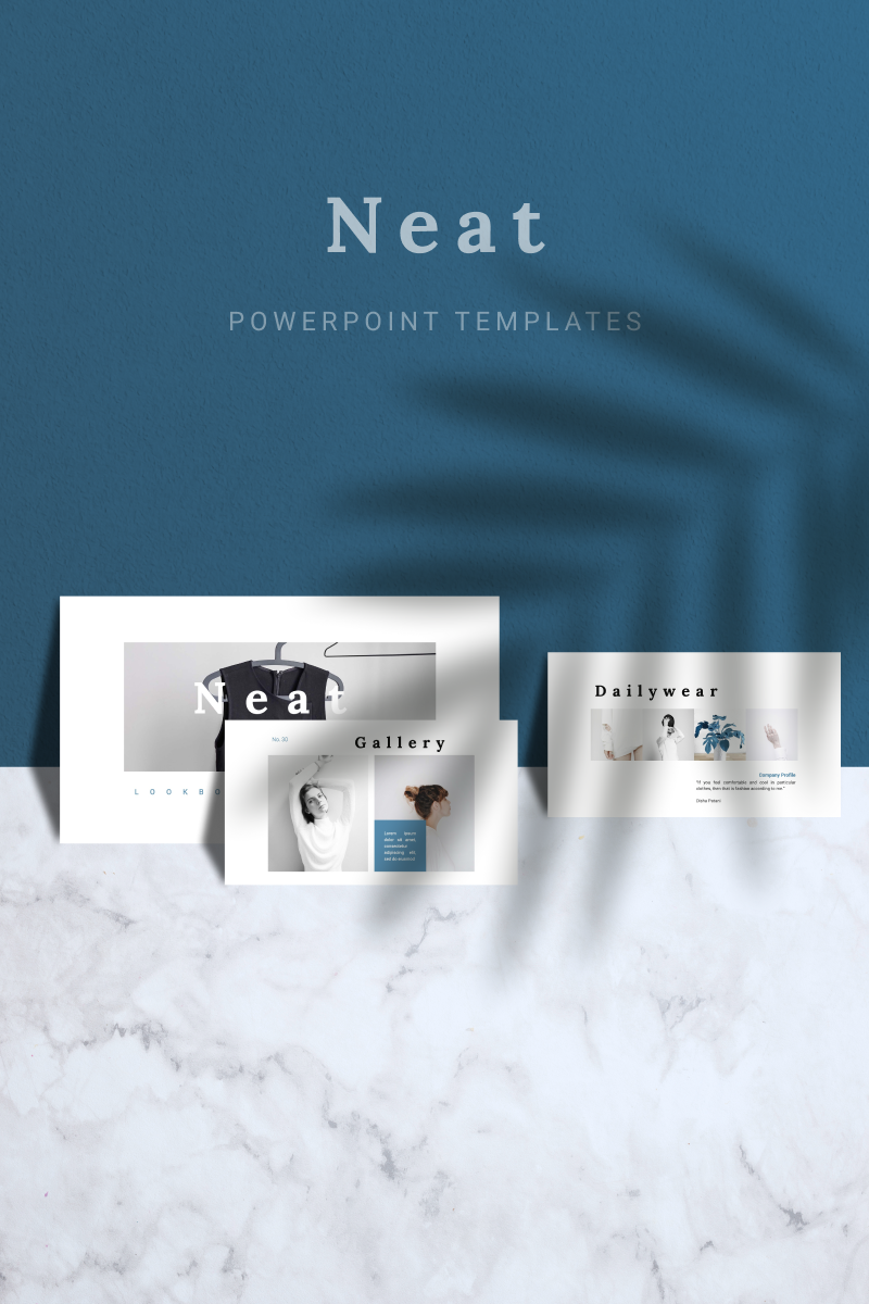 NEAT PowerPoint template