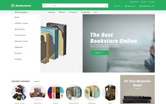 Booksment - Online Bookstore Design PrestaShop Theme