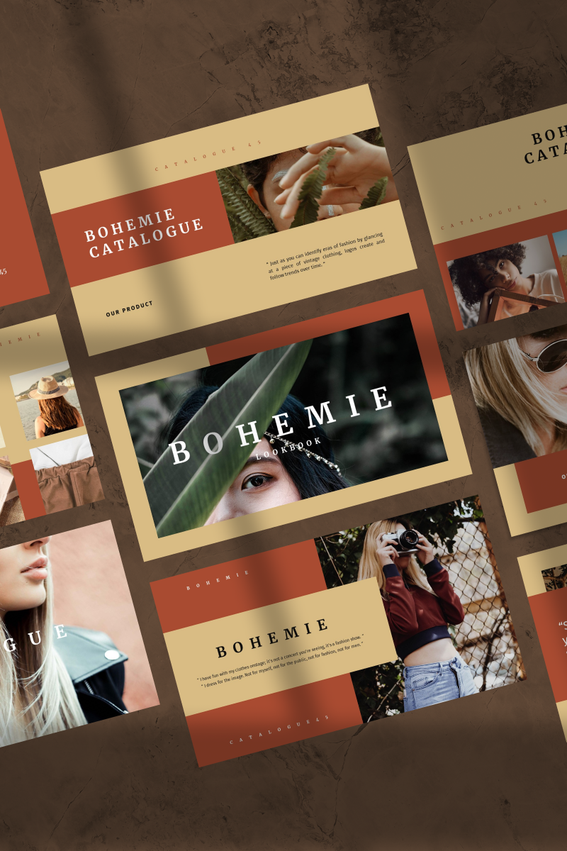 Google Slides namens "BOHEMIE -" #90631 - Screenshot