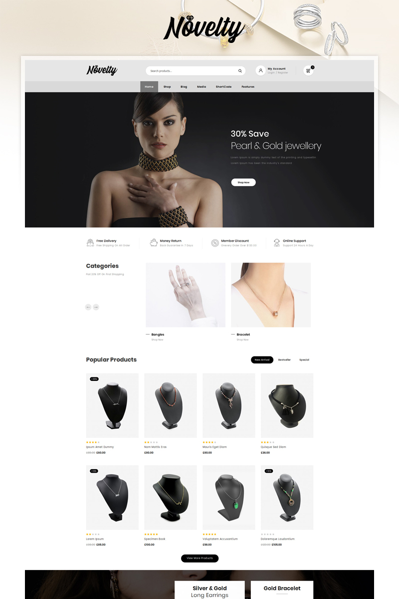 Novelty - Jewelry Store №90641