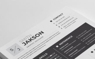 Smith Jakson Word Resume Template