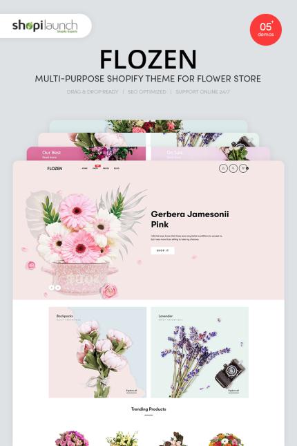 Template #90819 Floral Design Webdesign Template - Logo template Preview
