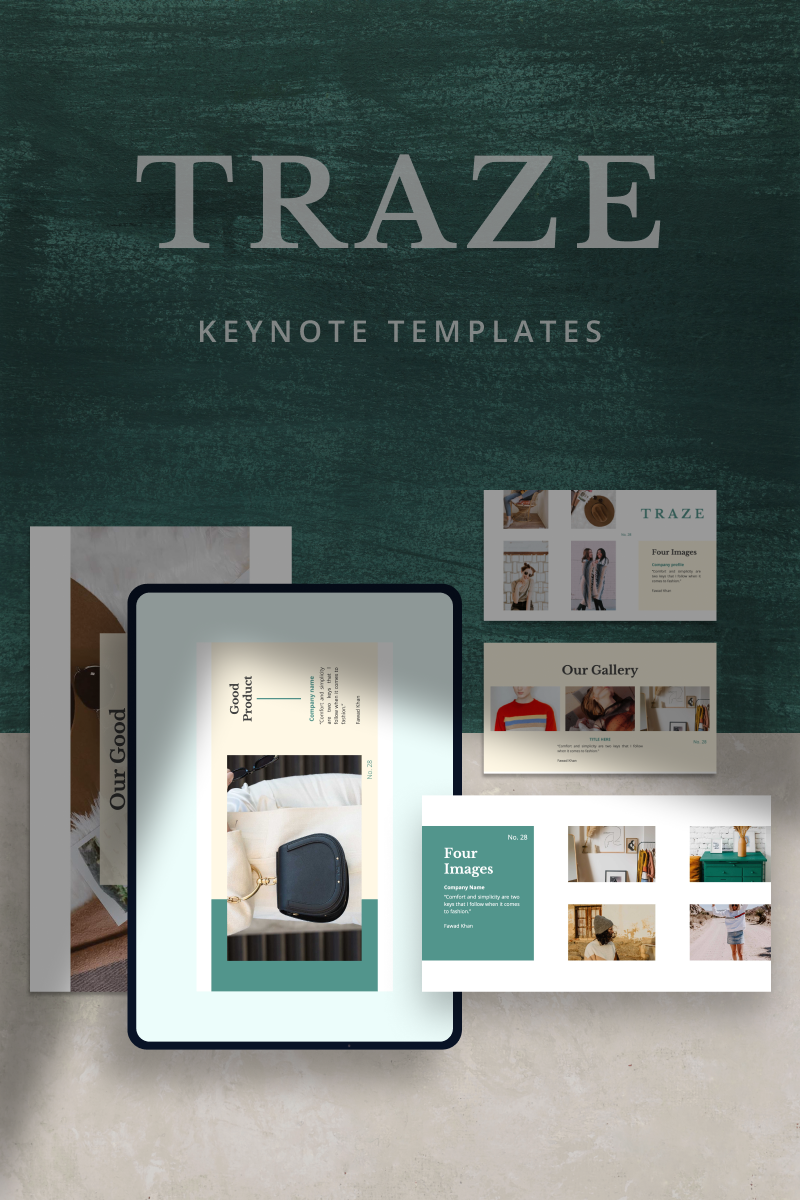 TRAZE - Keynote template