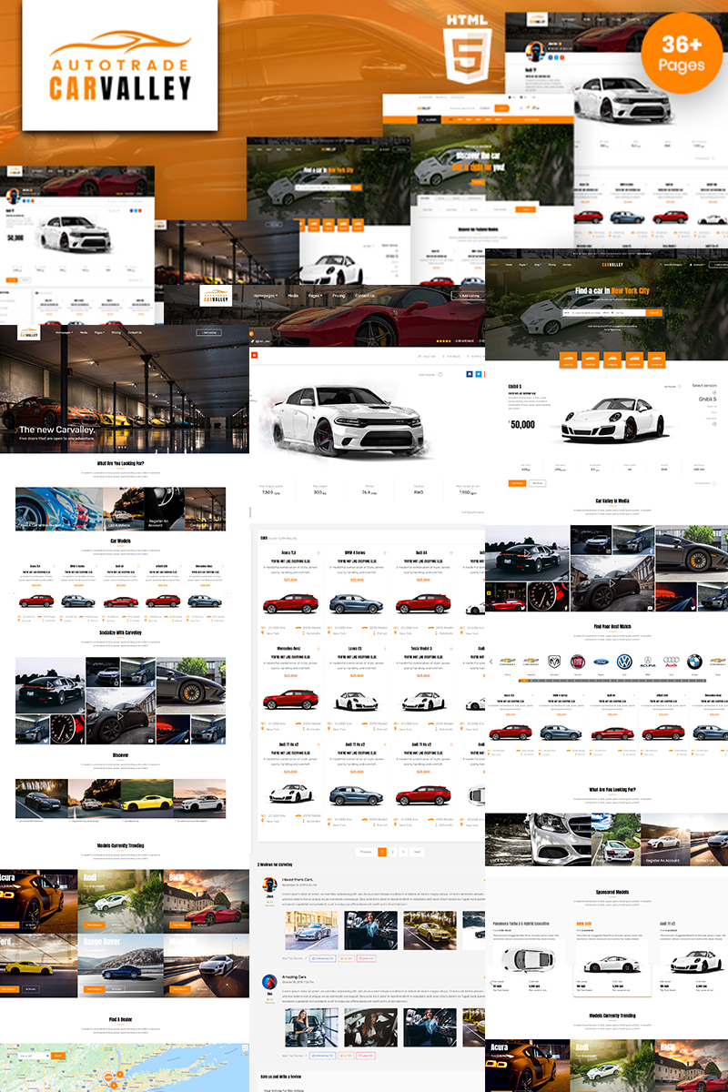 Carvalley | Auto Market HTML5 Website Template