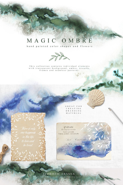 Template #90954 Magic Watercolor Webdesign Template - Logo template Preview