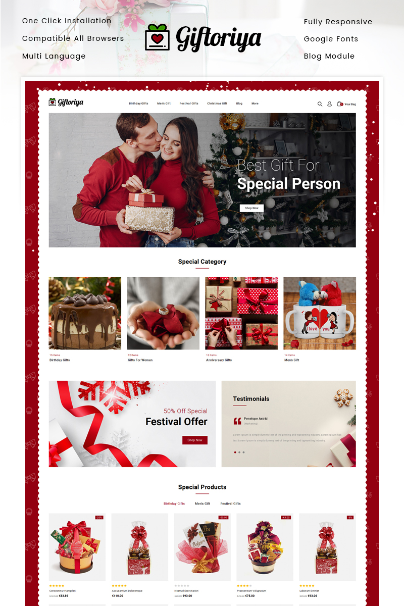 Giftoriya - Gifts Store №90906 - скриншот