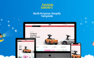 Hamas & babys - Baby toys eCommerce Shopify Theme