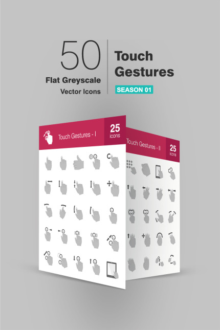 Template #91014 Gestures Icon Webdesign Template - Logo template Preview