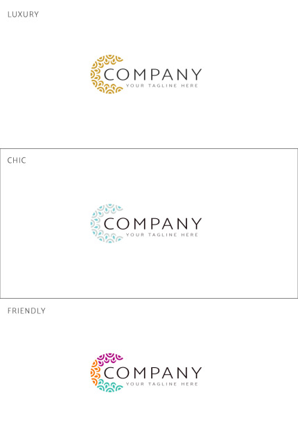 Template #91057 Chic Friendly Webdesign Template - Logo template Preview