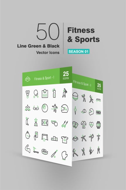 Kit Graphique #91064 Icon Sports Web Design - Logo template Preview