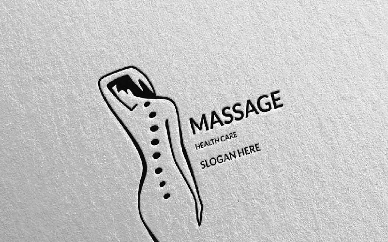 Massage Design 8 Logo Template