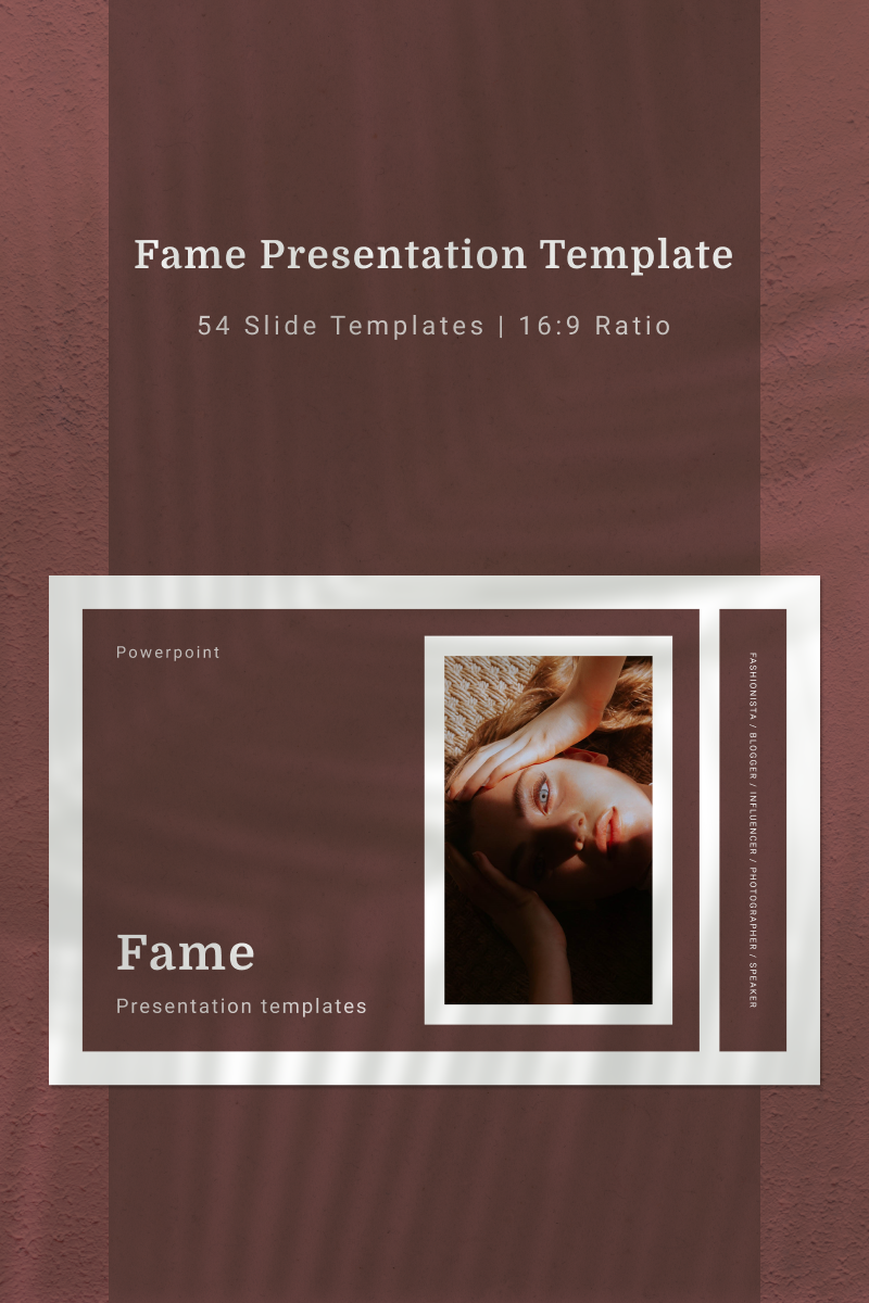 FAME PowerPoint template