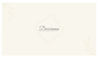 Decorama - Keynote template