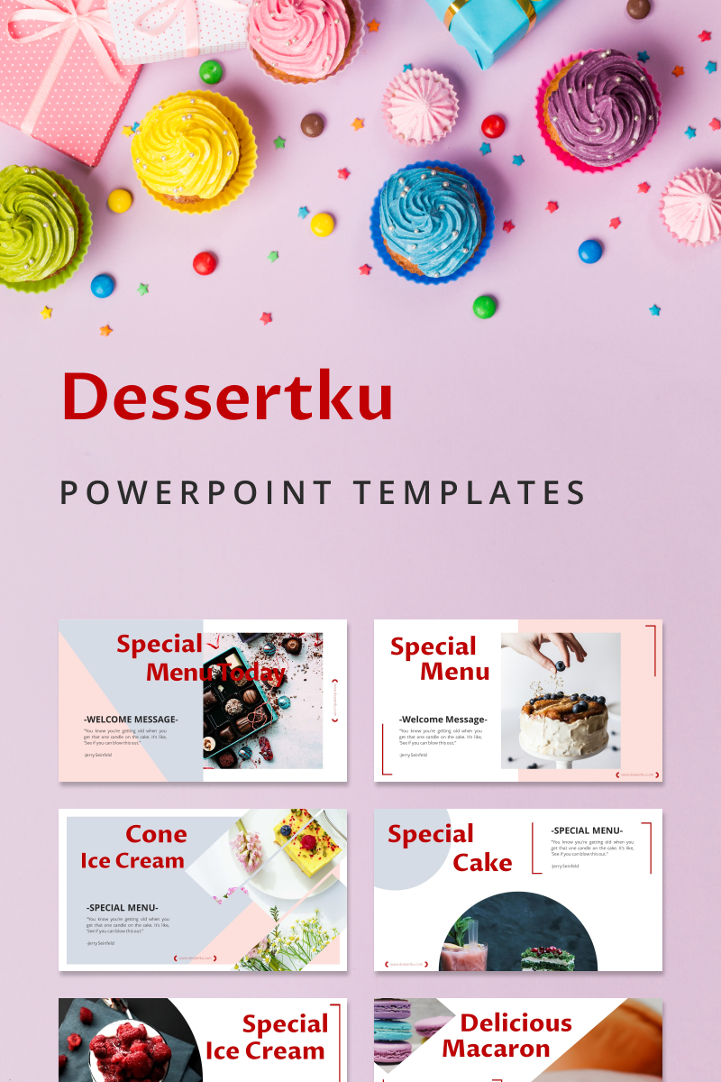 dessert presentation powerpoint