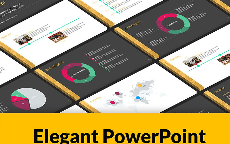 Elegant Pro PowerPoint template PowerPoint Template