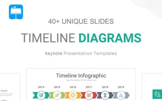 Timeline Diagrams - Keynote template