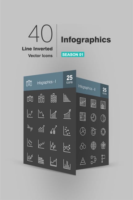 Template #91293 Icon Graphs Webdesign Template - Logo template Preview