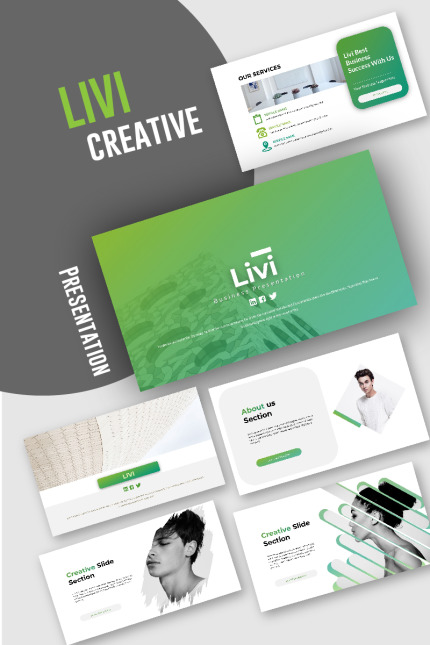 Template #91298 Clean Creative Webdesign Template - Logo template Preview