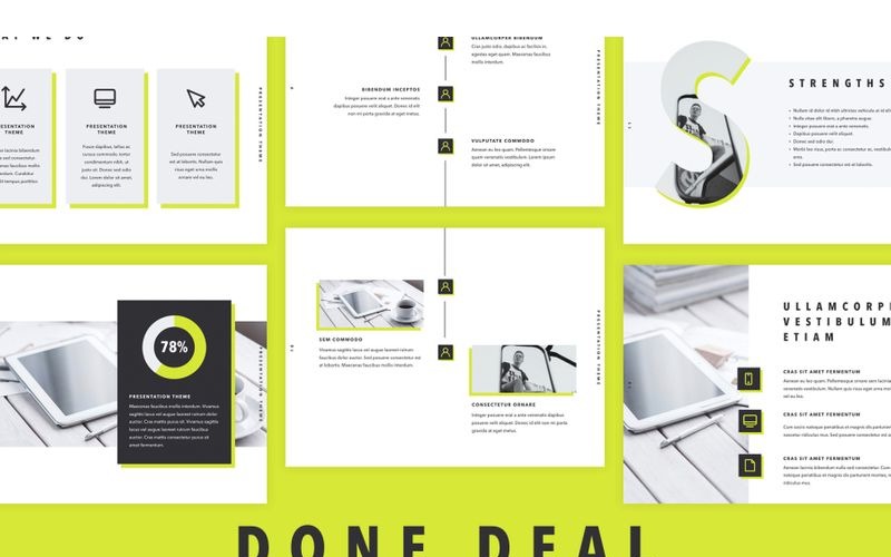 Done Deal PowerPoint template PowerPoint Template