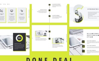 Done Deal PowerPoint template